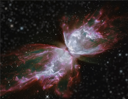 הפרפר הקוסמי - טלסקופ החלל האבל תיעד את המחזה המרהיב של כוכב מת